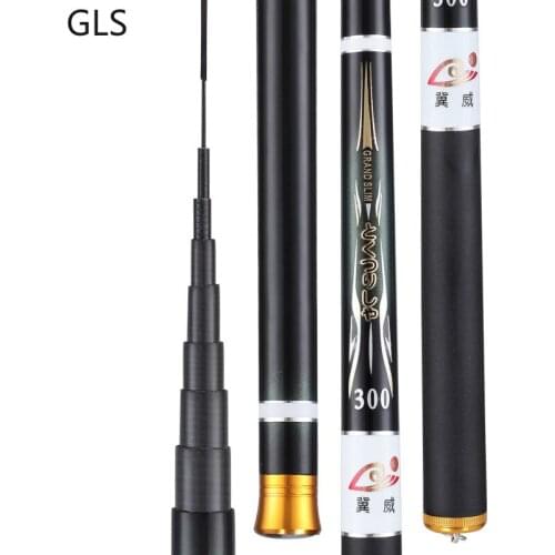 2020 New Fishing Rods 1.8m-4.5m Carbon Fiber Telescopic Fishing Rod Ultra Light Carp Fishing Pole