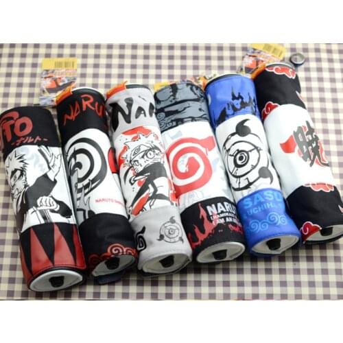 Anime Ninja Cosplay pencil case boy girl student fashion personality scroll school supplies pencil case