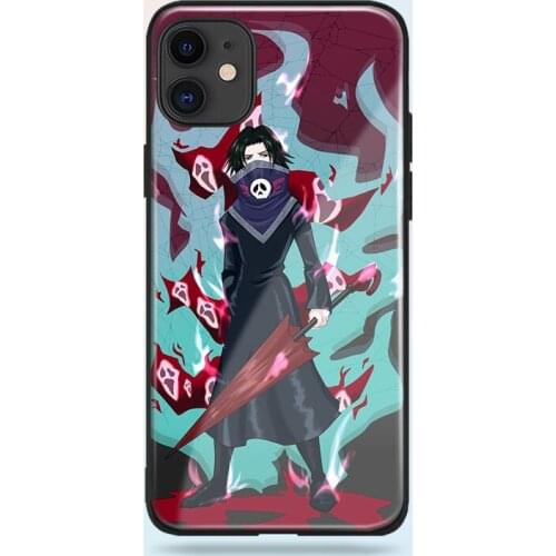 Feitan hxh anime soft silicone tempered glass For iPhone SE 6 6s 7 8 Plus X XR XS 11 Pro Max phone case cover shell