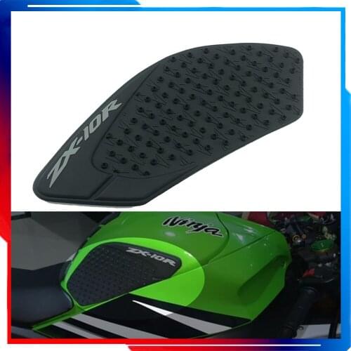 For Kawasaki ZX-10R 2008 2009 2010 ZX10R motorcycle Decal Gas Knee Grip Tank Pad Protector Sticker Side Tank Traction Pad 3M