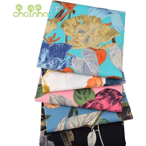 Hawaiian Tropical Leaves Series,Printed Plain Cotton Fabric,DIY Sewing Quilting For Baby&Childrens Dress Shirt Poplin Material