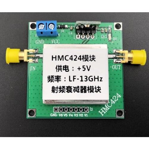 HMC424 DC to 13 GHz CNC Attenuator 31.5 DB 0.5dB RF Attenuator Module