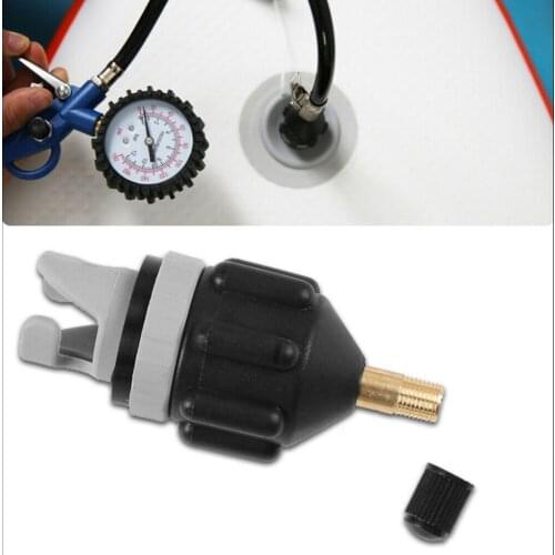 Inflatable Boat Pump Valve Adapter Nozzle SUP Paddle Board Kayaking Inflat Equipment
