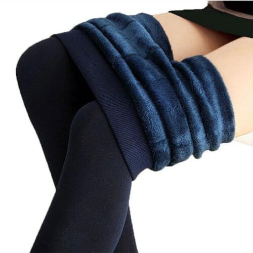 S-XL 2020 New Women Pants Autumn Winter Plus Thick Warm High-quality Thermal Trousers Woman Leggings