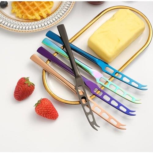 Butter Knife Stainless Steel Kitchen Cheese Knife Silver Dessert Tools Jam Spreader Utensil Cutlery Tableware Dessert Tools