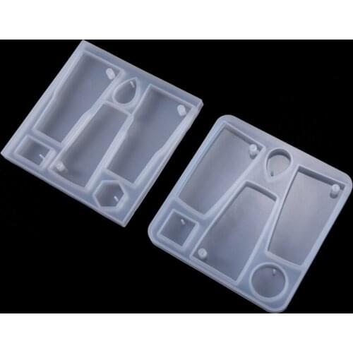 Pendant Earring Heart Fruit Dolphin Oval Mold UV Resin Jewelry Molds Jewelry Tools Jewelry Accessories