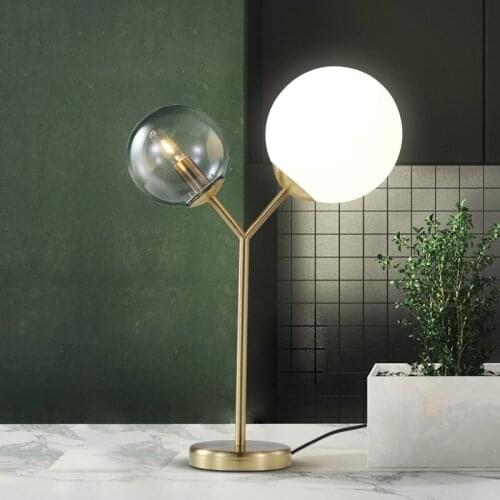 Nordic romantic ball table lamp simple modern living room decorative lamp study bedroom bedside table lamp