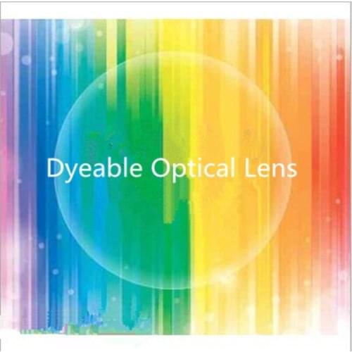High-Quality DIY Dyeable Lenses for Sunglasses Optical Myopia Glasses HCT 70mm 1.56 Index