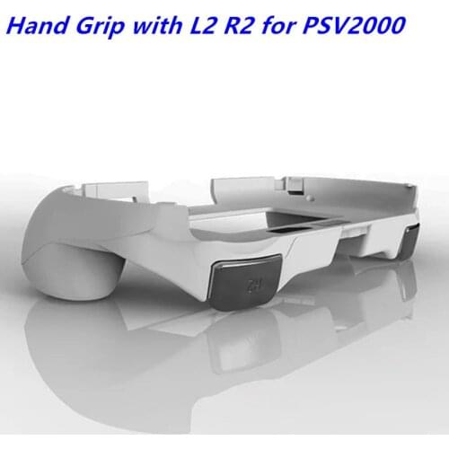 Hand Grip Handle Joypad Stand Shell Case Protector with L2 R2 Trigger Button For PSV 2000 PSV2000 PS VITA 2000 Slim Game Console