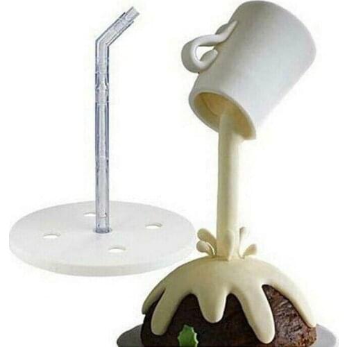 1 Set Multi-layer Cake Support Frame Innovative Plastic Adjustable Multifunctional Fondant Sturcture Bracket Kitchen Cake Tool