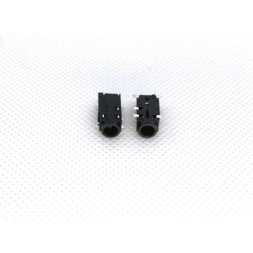 Free shipping 10PCS 3.5mm Headphones PJ-381 silver plated patch 5Pin SMD audio connector / Headphone Socket PJ381 RoHS 2.0