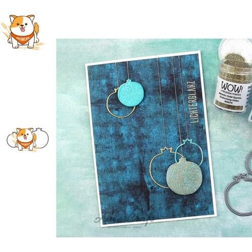 2PCS Circle Metal Cutting Dies Scrapbooking Stencil DIY Decorative Embossing Craft Die Cuts Card Making New Dies For 2019