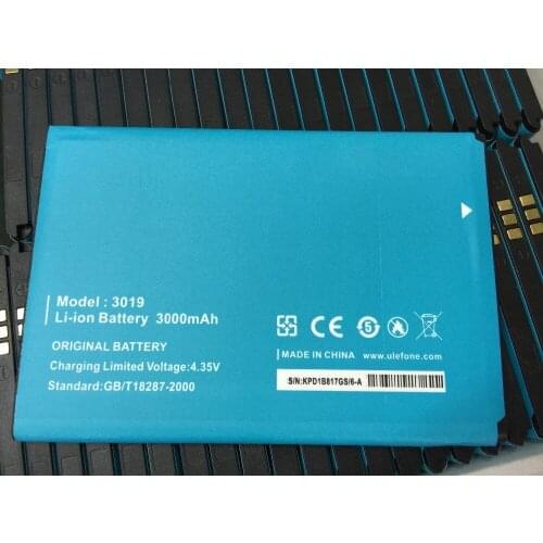 Ulefone Be Pro Battery 100% new High Quality 3000mAh Back-up Battery for Ulefone Be Pro 2 /Ulefone L55 3019