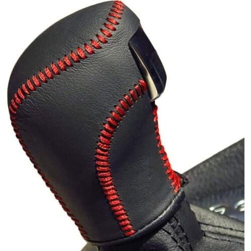 Auto Leather Car Gear Head Shift Knob Cover for Golf 6 7 MK6 MK7 DSG Tiguan BORA Passat B7 Tiguan Touran