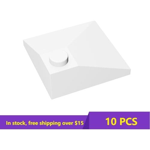 10PCS MOC Assembles Particles 3675 Slope 33 3x3 Double Convex for Building Blocks Bricks Bulk Model Educational Parts DIY