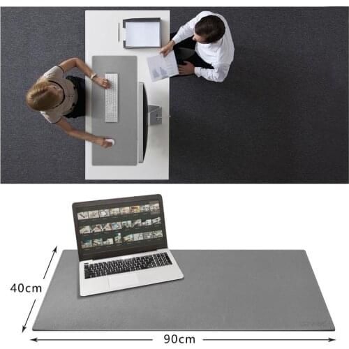 90X40CM High Quality Large Mouse Pad PU Leather Gaming Keyboard Mat Waterproof Mouse Pad Office Desk Pad Writing Pad