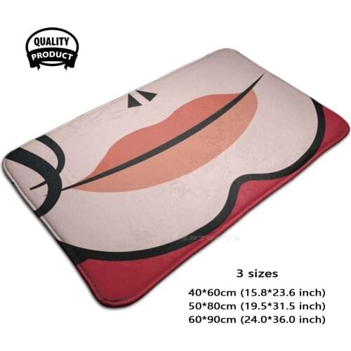 Mikey J Door Mat Foot Pad Home Rug Michael Jackson Singer Portrait Pop Icon Celebrity Music Cool Simple Expressive Face Faces