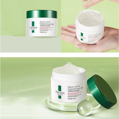 Salicylic Acid Oil Control Acne Mask Moisturizing Moisture Control Oil Dilute Acne Print Sleep Mask Shrink Pores Skin Care