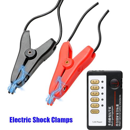 IKOKY 1Pcs Nipple Clamps Electric Shock Electro Breast Massager Nipple Clips Medical Themed Toys Sex Toys for Women Men