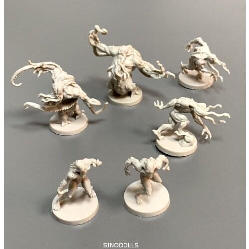 Board Game Zombicide Miniatures Invader Xenos Tanker Hunter Spoiler Abomination Walker Cthulhu Zombies Figures Model TRPG Toys