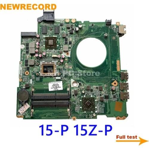 NEWRECORD 766715-001 766715-501 DAY23AMB6C0 Y23A for HP PAVILION 15-P 15Z-P laptop motherboard R7 260M main board full test