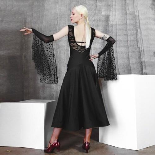 New Ballroom Dance Dress Women Sleeveless Dress Modern Dance Dress Waltz Tango Chahca Samba Latin Dance Competition Dress DN7920