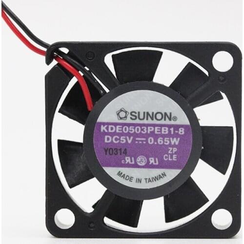 New original kde0503peb1-8 3006 5V 3cm / cm ultra thin micro cooling fan