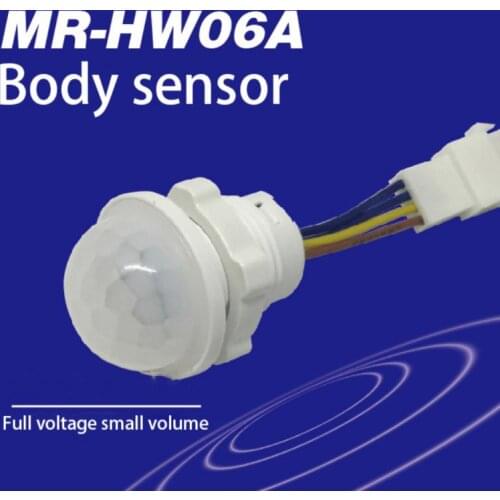 PIR Human Body Sensor Detector Smart Switch 110V 265V LED PIR Infrared Motion Sensor Automatic Detection Sensor Light Switch