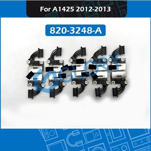 A1425 DC Power Jack Board 820-3248-A for Macbook Pro Retina 13" 2012 2013 Audio DC-IN Jack Board Replacement MD212 ME662