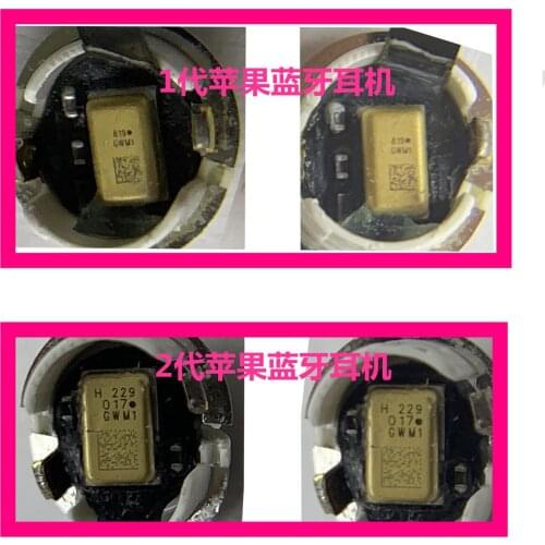 1pcs New Inner Interal mic Receiver speaker microphone replacement for Apple Airpods1 Airpods2