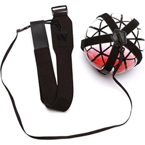 Soccer Practice Trainer for Football for serving tosses Returns ball Adjustable cord waist length Volleyball Training Aid Solo