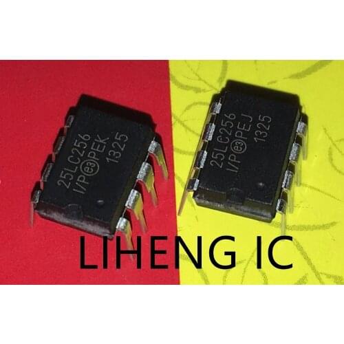 100% New&original 25LC256-I/P 25LC256 DIP-8