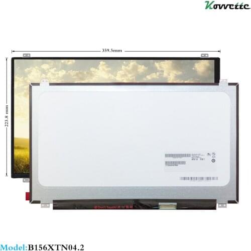 15.6 Inch LCD screen B156XTN04.2, 1366×768 WXGA Laptop screen replacement 40 pins IPS