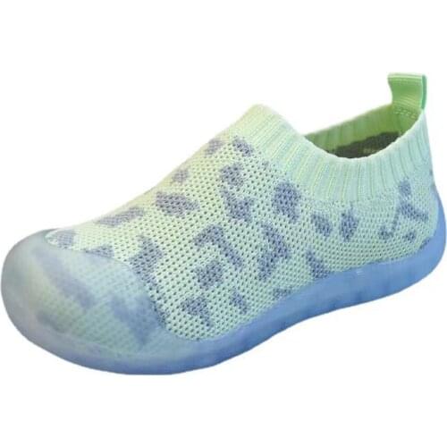 2021 Spring Baby Shoes Boy Girl Breathable Knitting Mesh Toddler Shoes Fashion Infant Sneakers Soft Comfortable