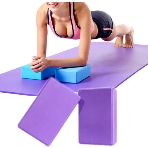 23*15*7.5cm Gym Brick Bolster Exercise Fitness Pilates Cubes EVA Foam Block Align your body Workout Home Exercise
