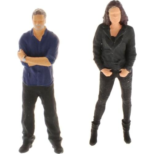 2x 1:64 Racing Car Scenes Figures Model Building Diorama Scenery Playset