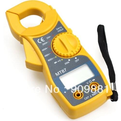 Brand Digital Multimeter Electronic CLAMP Meter AC/DC Voltage Current Tester Volt Ampere Ohm Meter MT87 With Package