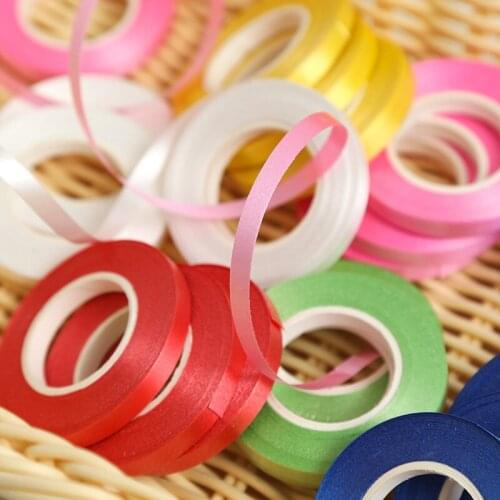 1/3/5pcs 0.5X10M Balloon Ribbons DIY Wedding Birthday Party Decoration Gift Wrapping Cable Ties Ribbon Colored Party Streamers