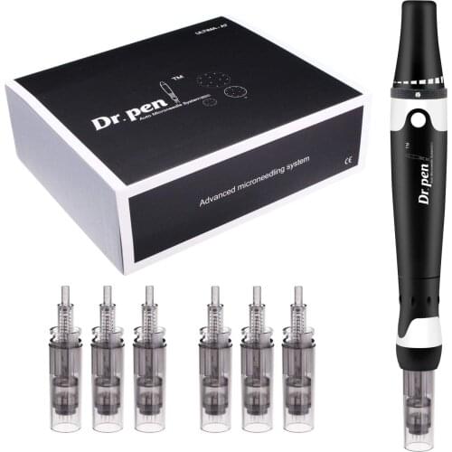 Derma Pen Ultima A7 Microneedling Pen - Electric Derma Auto Pen for Face and Body Skin Care Tool 0.25 mm Can be Adjustable