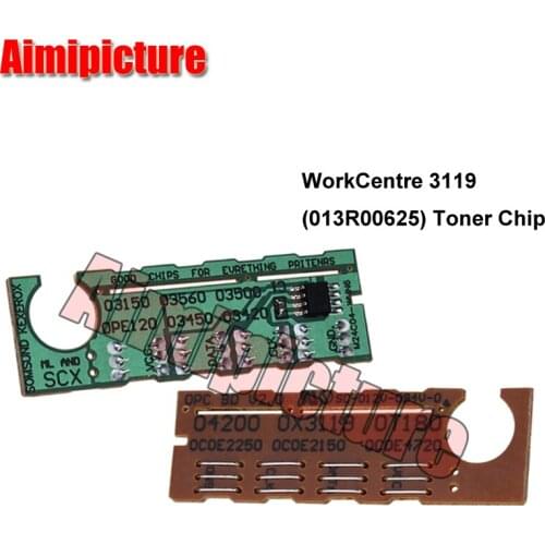 For Xerox 3119 013R00625 Toner chip WorkCentre-3119 Phaser-3119 Toner Cartridge Chip 3K 20pcs/lot