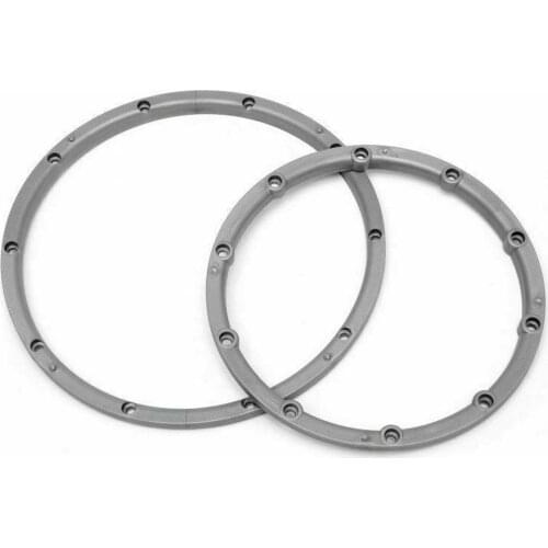 HPI RACING 3272 HEAVY DUTY WHEEL BEAD LOCK RINGS (SILVER/FOR 2 WHEELS)