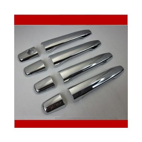 ABS Chrome Door Handle Cover trim for 2010-2014 Mitsubishi Lancer/Lancer X/Lancer Evo Car styling