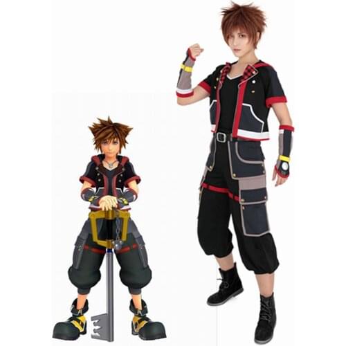 Kingdom Hearts III Sora Cosplay Costume