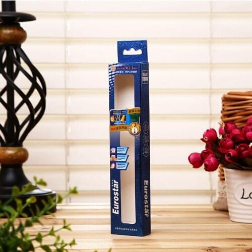 Colorful printed cardboard Custom printed food kraft paper packaging box paper box with pvc open window ---DH10777