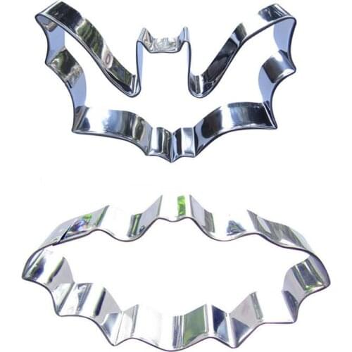 Vampire bat, Big bat shaped 2 piece biscuit cutting molds, baking tools, cake decorating soft candy tools