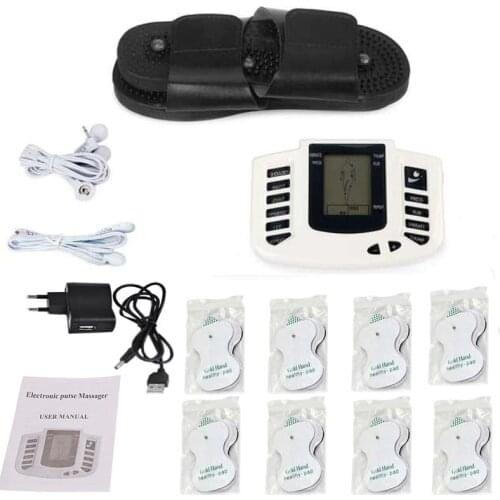 Healthy Care Electric Full Body Tens Therapy Pulse Massage Belt Muscle Relax Pain Relief Tens Acupuncture Back Shoulder Massager