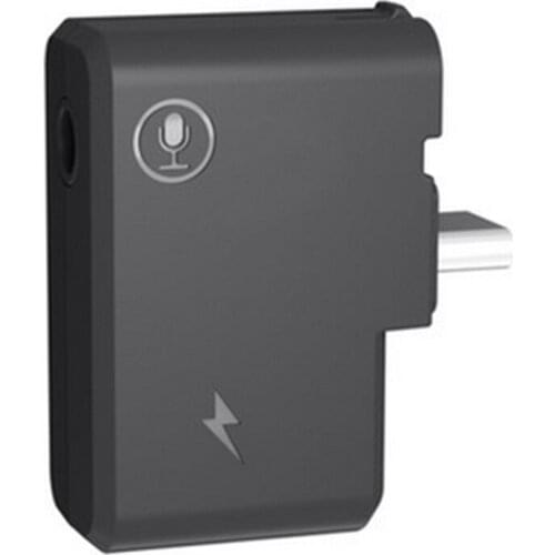 Mini Mic Adapter Charging Audio External Adapter for Insta360 ONE X2 Accessories