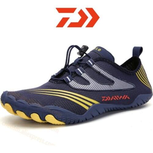 Dawa New Men Swimming Shoes Outdoor Sports Upstream Beach Shoes Daiwa Fishing Wading Shoes Couple Non-slip Diving Womens Shoes
