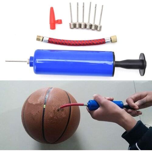 NEW 1 Set Plastic Inflator Ball Pump Needles Valve Adapter Set For Basketball Football Wholesale