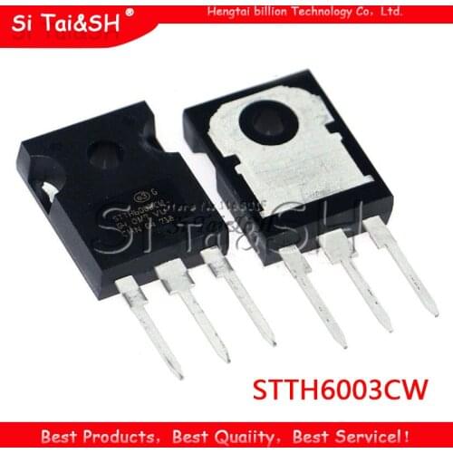 2pcs STTH6003CW TO-247 STTH6003 TO247 300V 60A new original